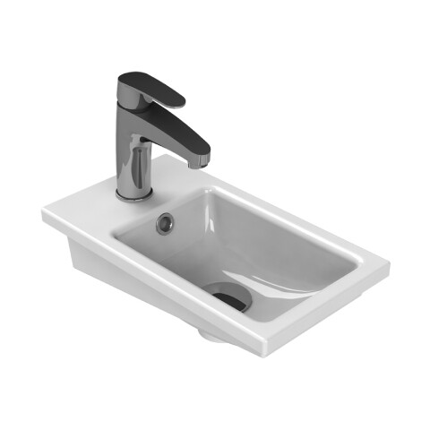 Cerastyle Mini L Lavabo 24x42 cm - 2