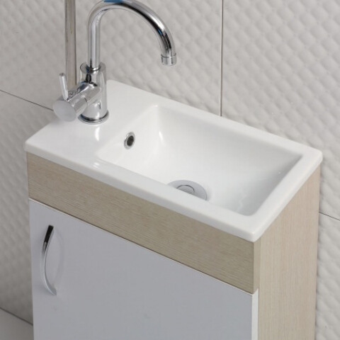 Cerastyle Mini L Lavabo 24x42 cm - Cerastyle