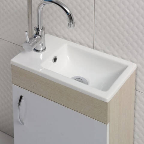 Cerastyle Mini L Lavabo 24x42 cm - 1