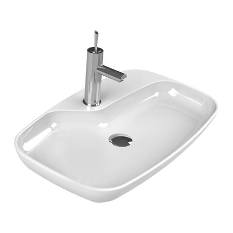 Cerastyle Nova Tezgah Üstü Lavabo 70x43 cm - 3