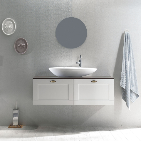 Cerastyle Olive Tezgah Üstü Lavabo 75×38 cm - 3