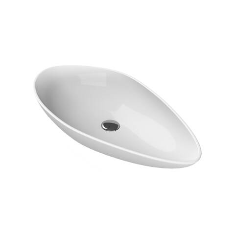 Cerastyle Olive Tezgah Üstü Lavabo 75×38 cm - 2