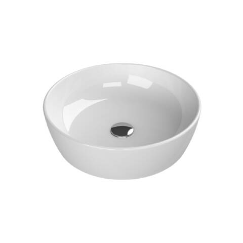 Cerastyle One Tezgah Üstü Yuvarlak Lavabo 46 cm - 1