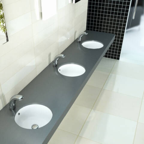 Cerastyle Suit Tezgah Altı Lavabo 38 cm - 1