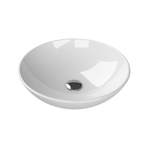 Cerastyle Zero Tezgah Üstü Yuvarlak Lavabo 46 cm - 2