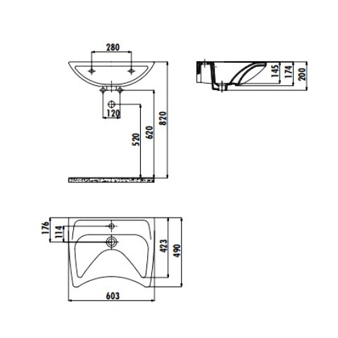 Creavit Bedensel Engelli Lavabo - 2