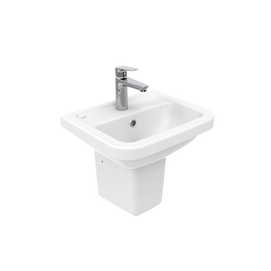 Creavit Key Yarım Ayak Lavabo 36x45 cm - 2