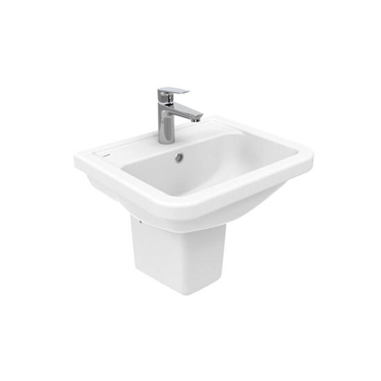 Creavit Key Yarım Ayak Lavabo 40x50 cm - 2