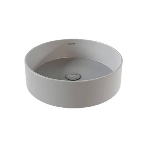 Creavit Loop Yuvarlak Çanak Lavabo Cool Gray 45 cm - 1