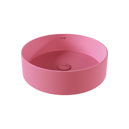 Creavit Loop Yuvarlak Çanak Lavabo Sakura 45 cm - Creavit