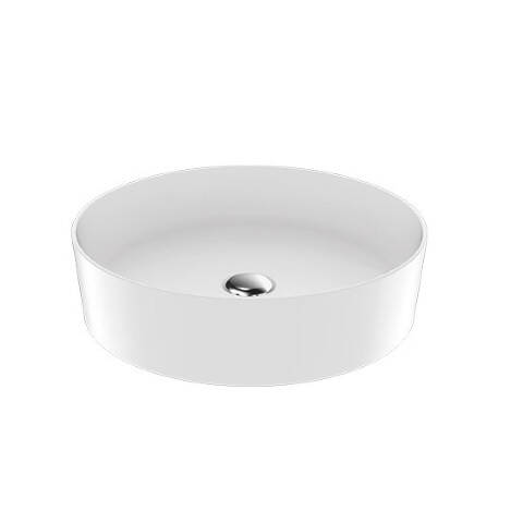 Creavit Loop Yuvarlak Lavabo Beyaz 45 cm - 1