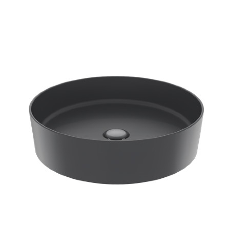 Creavit Loop Yuvarlak Lavabo Mat Antrasit 45 cm - Creavit