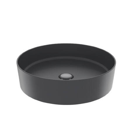 Creavit Loop Yuvarlak Lavabo Mat Antrasit 45 cm - 1