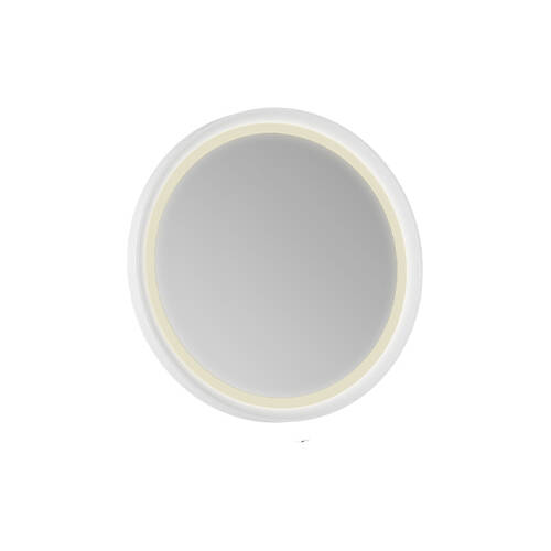 Creavit Patara Yuvarlak LED Ayna 60 cm Mat Beyaz - 1