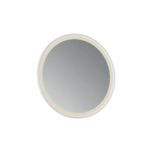 Creavit Patara Yuvarlak LED Ayna 85 cm Mat Beyaz - 1