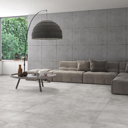 Duratiles 60x60 cm Cement Gri Yer Karosu - 1