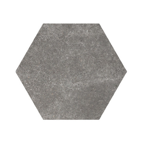 Equipe 17,5x20 cm Hexatile Cement Black | Siyah Yer Karosu - Equipe