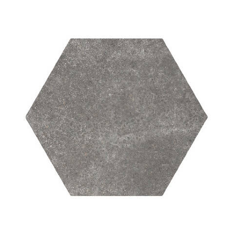 Equipe 17,5x20 cm Hexatile Cement Black | Siyah Yer Karosu - 1