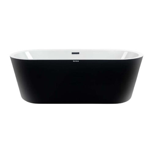Formina Milano 180x80 cm Küvet Siyah - Formina