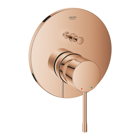 GROHE Essence Ankastre Banyo/Duş Bataryası Bakır - 2