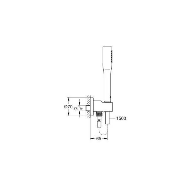 GROHE Euphoria Cosmopolitan Stick Duş Seti - 2
