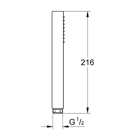 GROHE Euphoria Cube Stick El Duşu - 2