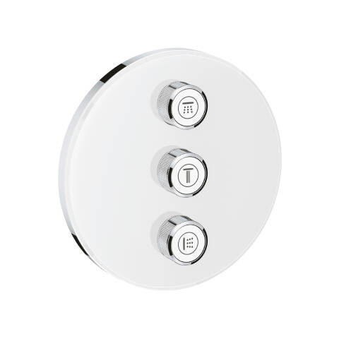 GROHE Grohtherm SmartControl Kumanda Yuvarlak Ay Beyazı 29152LS0 - 1