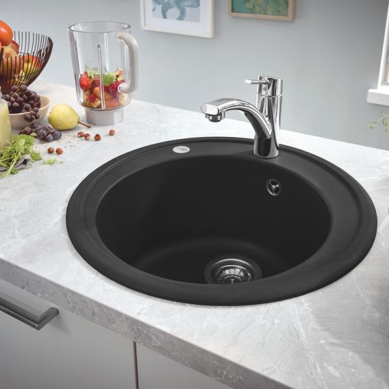 GROHE K200 Kompozit Yuvarlak Eviye 510 mm - 2