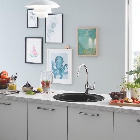 GROHE K200 Kompozit Yuvarlak Eviye 510 mm - 3