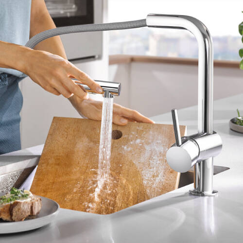 GROHE Minta Spiralli Mutfak Bataryası - 1