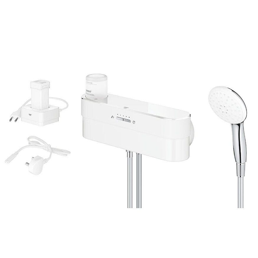 GROHE Purefoam Köpük Duş Başlangıç Seti Beyaz 1050740000 - 2