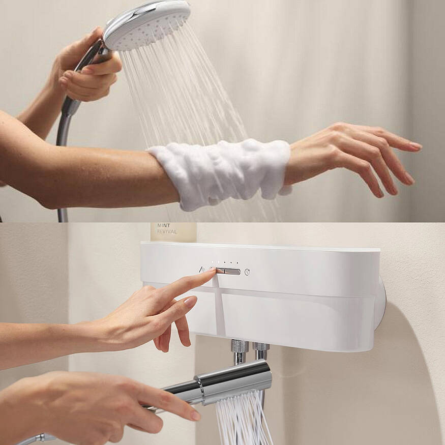 GROHE Purefoam Köpük Duş Başlangıç Seti Beyaz 1050740000 - 1