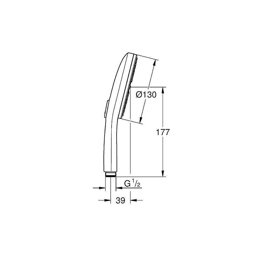 GROHE Rainshower Aqua El Duşu 101676DL00 - 3