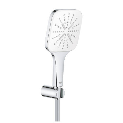 GROHE Rainshower SmartActive 130 Cube Duş Seti Ay Beyazı Duş Askılı - 3