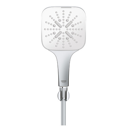 GROHE Rainshower SmartActive 130 Cube Duş Seti Ay Beyazı Duş Askılı - 2