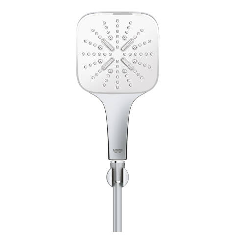 GROHE Rainshower SmartActive 130 Cube Duş Seti Ay Beyazı Duş Askılı - 2