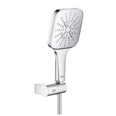 GROHE Rainshower SmartActive 130 Cube Duş Seti Ayarlanabilir Duş Askılı - 1