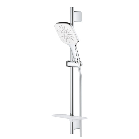 GROHE Rainshower SmartActive 130 Cube Sürgülü Duş Seti Ay Beyazı - 3