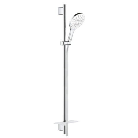 GROHE Rainshower SmartActive 150 Sürgülü Duş Seti Ay Beyazı Sabunluk Raflı - 1
