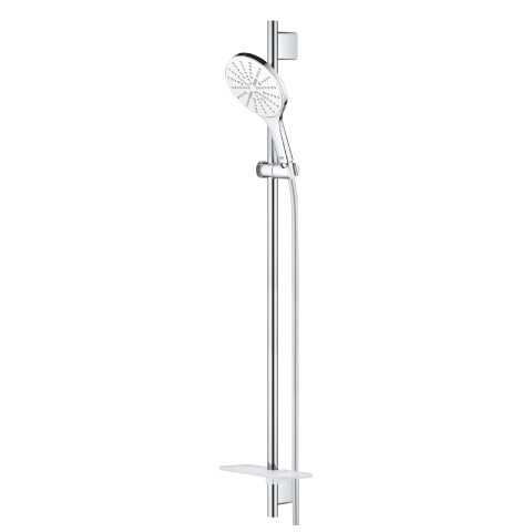 GROHE Rainshower SmartActive 150 Sürgülü Duş Seti Ay Beyazı Sabunluk Raflı - 3