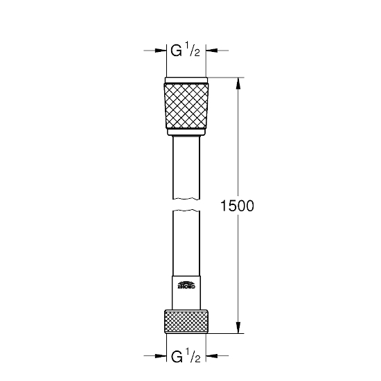 GROHE Rotaflex Twistfree Duş Hortumu - 3