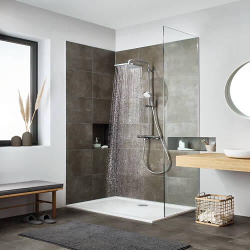 GROHE Tempesta 250 Cube Kare Tepe Duşu - 4