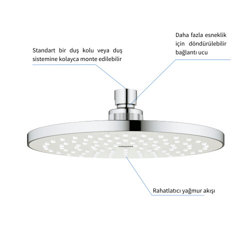 GROHE Tempesta Cosmopolitan 200 Tepe Duşu - 2