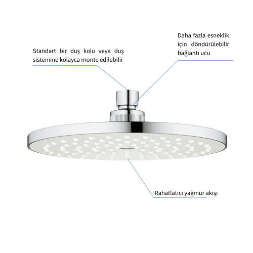 GROHE Tempesta Cosmopolitan 200 Tepe Duşu - 2