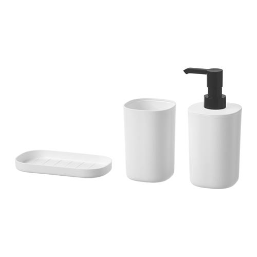 IKEA STORAVAN Banyo Seti Beyaz - IKEA