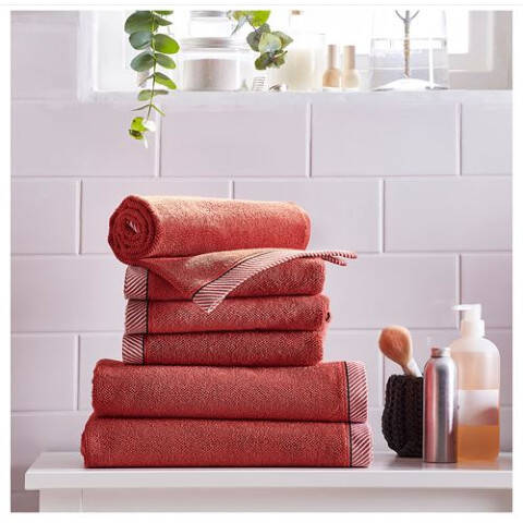 IKEA VIKFJARD Banyo Havlusu Kırmızı - 3