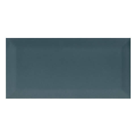 KARO Metro Seramik 10x20 cm Parlak Sea Blue Bevelled Duvar Karosu - 1