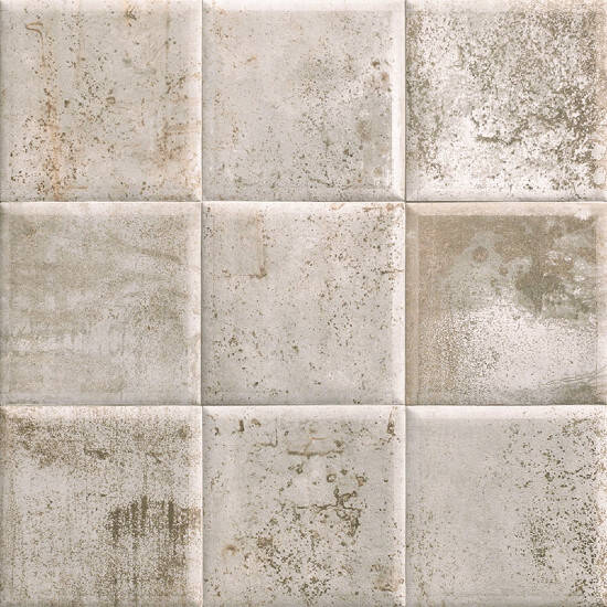 Mainzu 20x20 cm Tin Tile Grey Duvar Karosu - 2