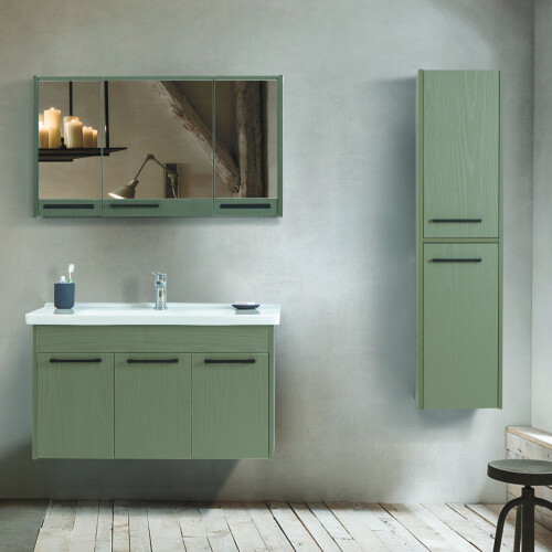 Martat Banyo New Sofia 100 cm Banyo Dolabı Sardunya - Martat