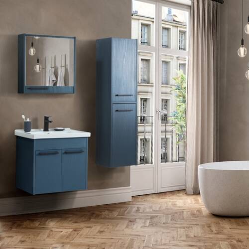 Martat Banyo New Sofia 65 cm Banyo Dolabı İzlanda Mavi - 1